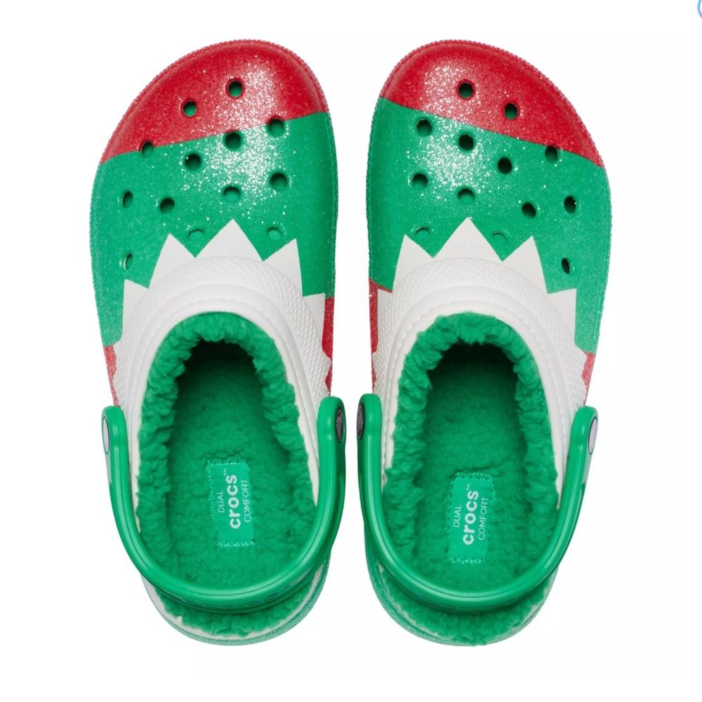 Lined Holiday Clogs Crocs Classic .NWT